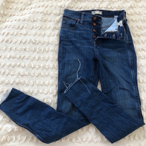 Madewell Denim - Madewell 10” High-Rise Tencel Skinny Jean